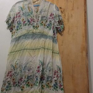 Johnny Was Silk Dress